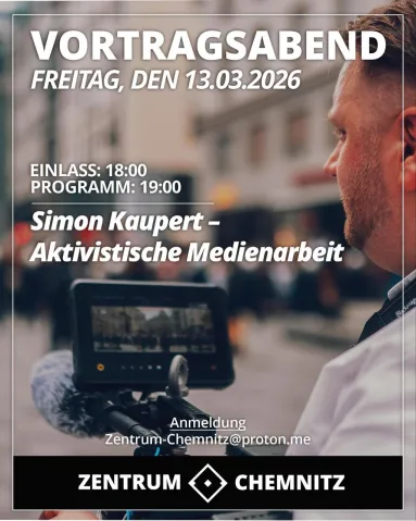 Bild: Simon Kaupert im Zentrum Chemnitz