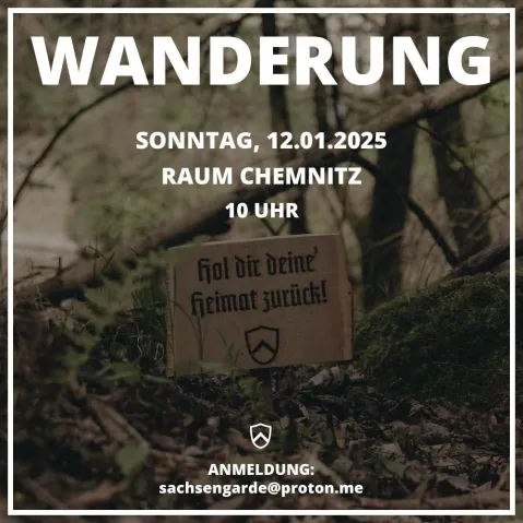 Winterwanderung im Raum Chemnitz